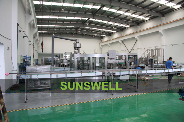 Plastic Bottling Juice Filling Machine / Production Line For Tea