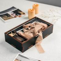 Wooden Memory Keepsake Boxes With Personalize Acrylic Lid - Wedding Bridal Party Gift Box- Birthday & Holiday Gift