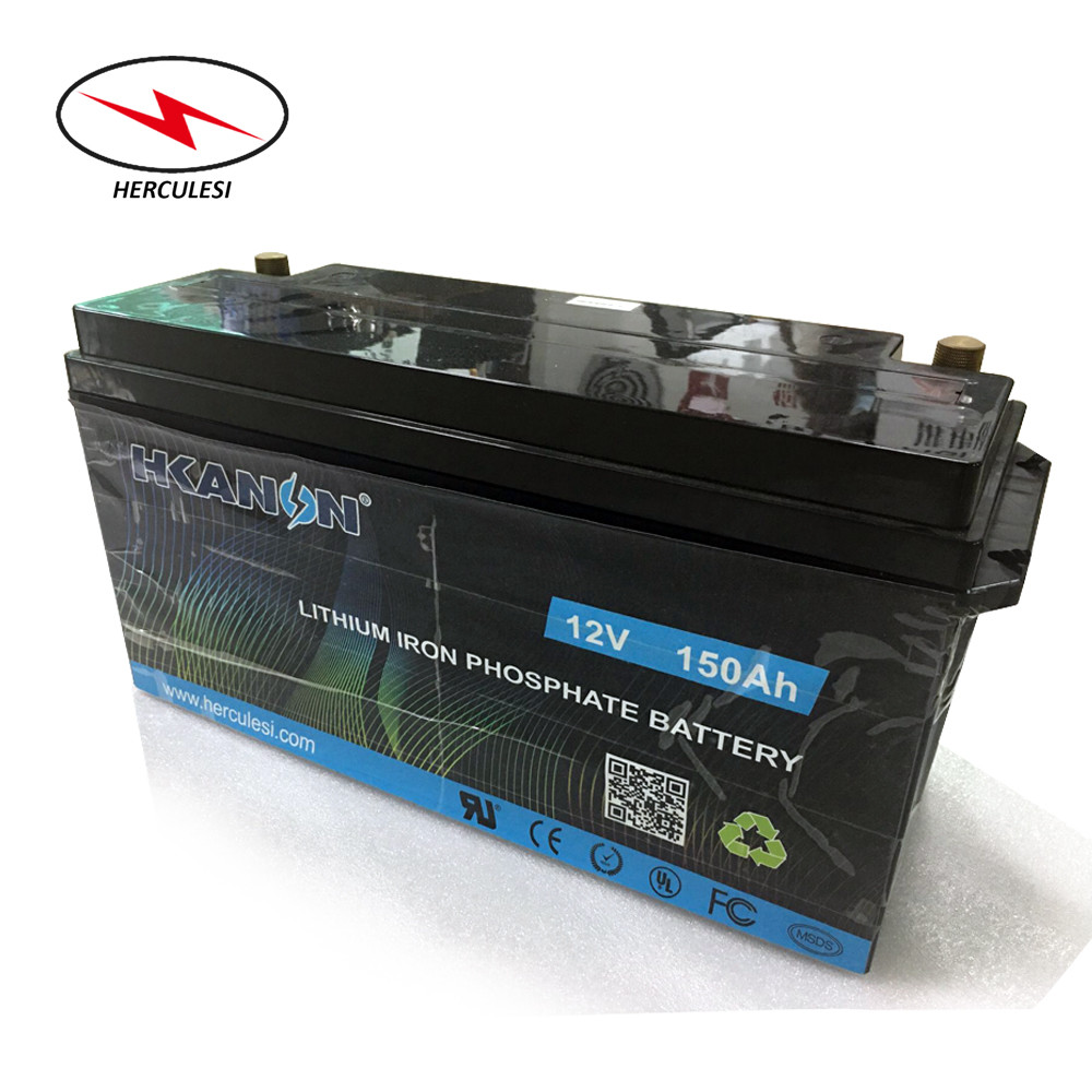 Глубокий блок батарей цикла LiFePO4 150ah 12V перезаряжаемые