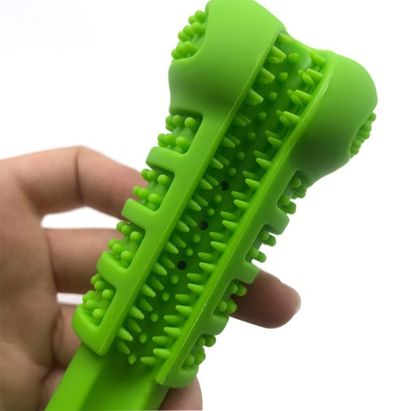 Non - Toxic Natural Silicone Pet Supplies Toothbrush Brush Tool Brushing Stick