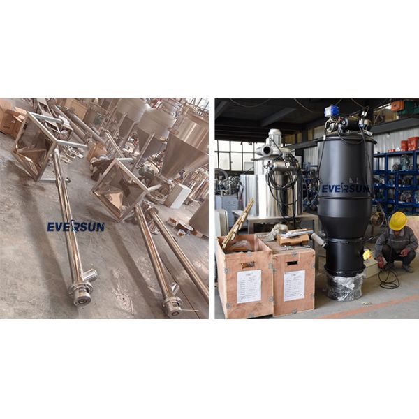 1-70м Цементный порошок Передача винтовой конвейер Агрегатный конвейер для химического удобрения