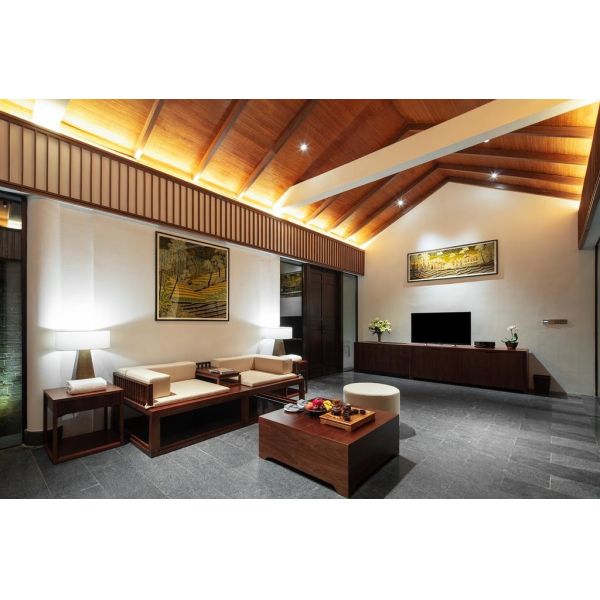 Classic Villa Suites Furniture Southeast Asian Resort For Holiday Village Burlywood Stock Furniture