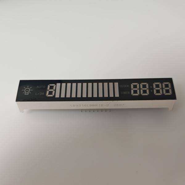 キッチンフード用明るい青/白/赤カスタム7セグメントLEDディスプレイ