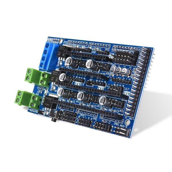 4 Layers Ramps 1.6 3D Printer Board Support Five Motor Drivers