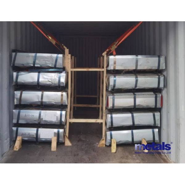 Кальцинированный цинковый слой металлической стали