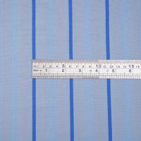Mercerized Cotton Striped Knit Fabric Soft 95 Cotton 5 Spandex 175cm Width