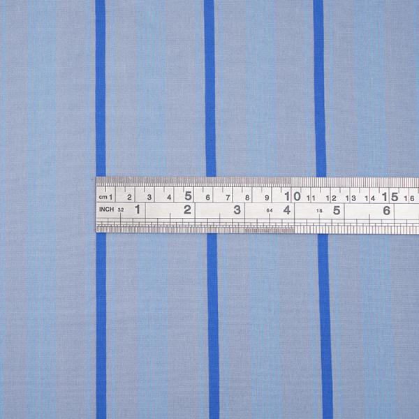 Mercerized Cotton Striped Knit Fabric Soft 95 Cotton 5 Spandex 175cm Width