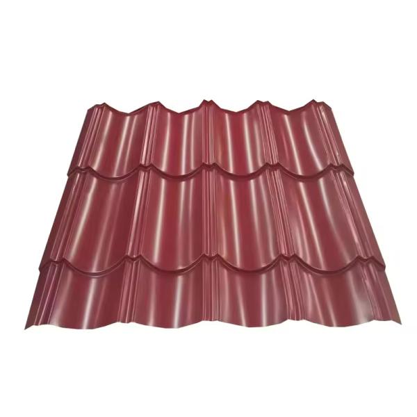 PPGI Metal Iron Zinc Roofing Tiles Color Coated Galvalume Corrugated Steel Roof Profile Sheet