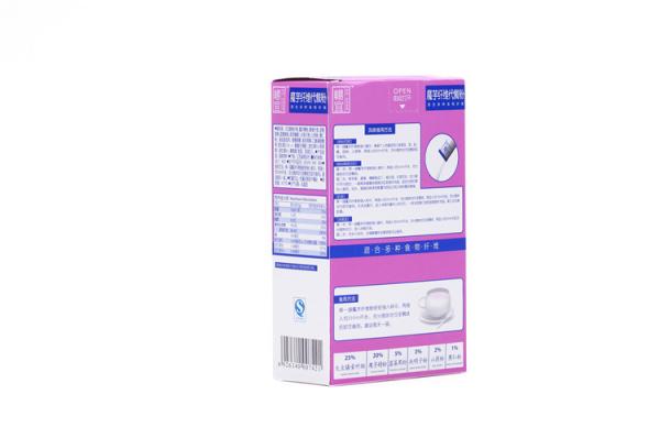 Blueberry Flavor Meal Substitute Powder , Konjac Fiber Powder Natural Supplements