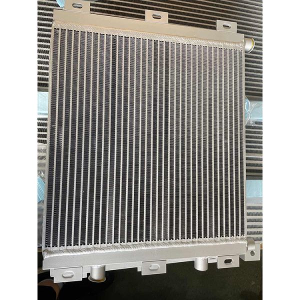 Refrigeration Parts Aluminum Compressor Oil Cooler for JAGAUR Screw Air Compressor
