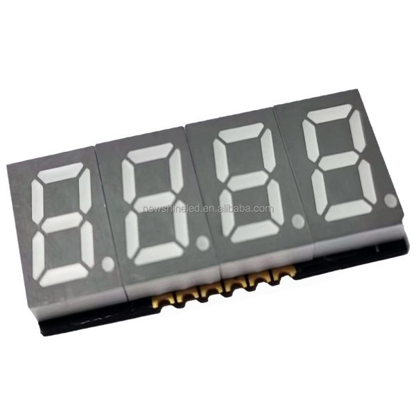 0.39 Inch 4 digit SMD LED Seven Segment Display