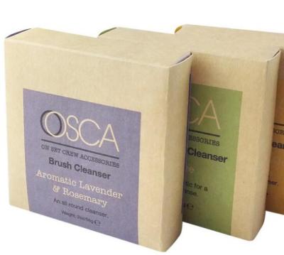 Colorful Kraft Paper Custom Cosmetic Packaging Boxes Cardboard Soap Boxes