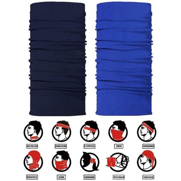 Anime Printed Face Wrap Antibacterial Bandana Neck Scarf