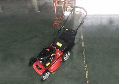 Hand Push Lawn Mower Gasoline / Gas Powered Push Lawn Mower 60L Grass Box