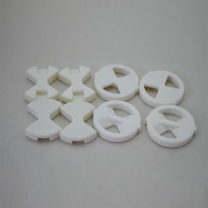 Round Shape Alumina Ceramic Disc High Precision High Purity Precision Machining