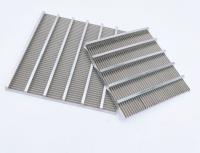 0.2mm SS304 Wedge Wire Screen Flat Panel Customized