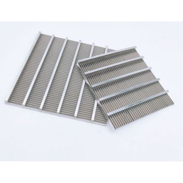 Плоский панельный экран из клиновидной проволоки 0,2 мм SS304, изготовленный по индивидуальному заказу