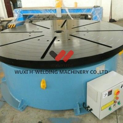 Pipe Rotary Welding Turntable For Heavy Duty Loading Turning Revolve Table