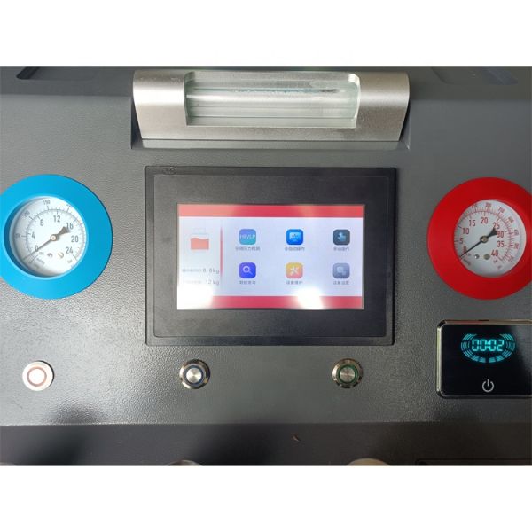 Máquina de recuperación de refrigerante industrial de 500 ml de cilindro 110V para aire acondicionado Máquina fresca