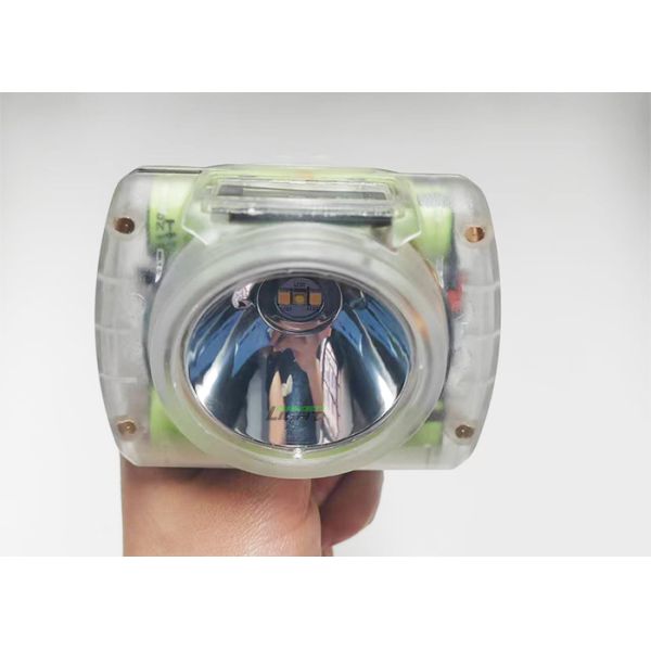 Rechargeable Coal Miners Cap Lamp 13000 Lux IP68 Waterproof Helmet Lamp with OLED Screen