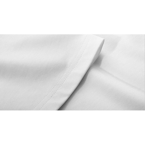 O Neck Men Blank T Shirt Custom Cotton Loose Drop Shoulder