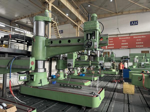 Heavy Duty Radial Drill 100mm Max Drilling 360° Rotation Z30100 Radial Arm Drill Press for Metalworking