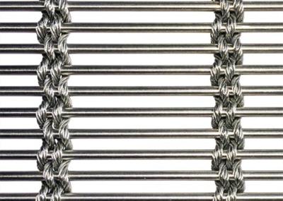 8mm Decor Woven Wire Drapery Oil Free High Temperature Resistant