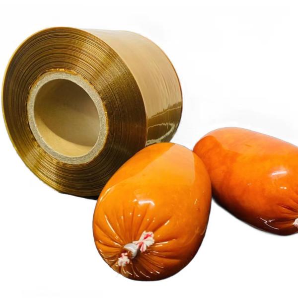 Halal Different Colour Plastic Ham Skin Sausage Casing Ham Barrier Film Beef Salami Sausage Casing Sausage Skin For Sale