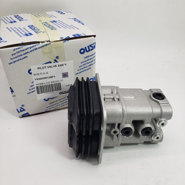 Foot valve Assembly YN30V00138F1 Pilot valve assy For KOBELCO SK200-10