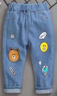 Daily Boys Fashion Jeans Custom Logo Kid Soft Fabric Denim Pants Jrt25
