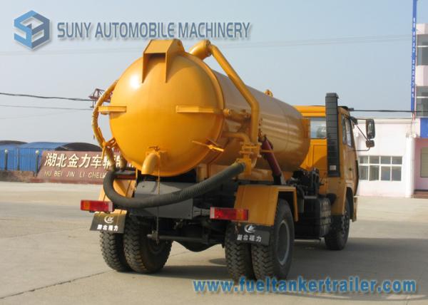 Shacman 4 X 2 Sewage Vacuum Truck , 10M3 10000L Gully / Cesspit Emptier