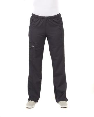 Enrugamento-livre antimicrobial uniforme médico de Pants Elastic Belt da enfermeira lisa unisex de 200 G/M