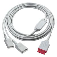 GE IBP Adaptador Cable 2016997-003 2016997-004 11pin para Dual Utah Connector Transducer Extension Cable