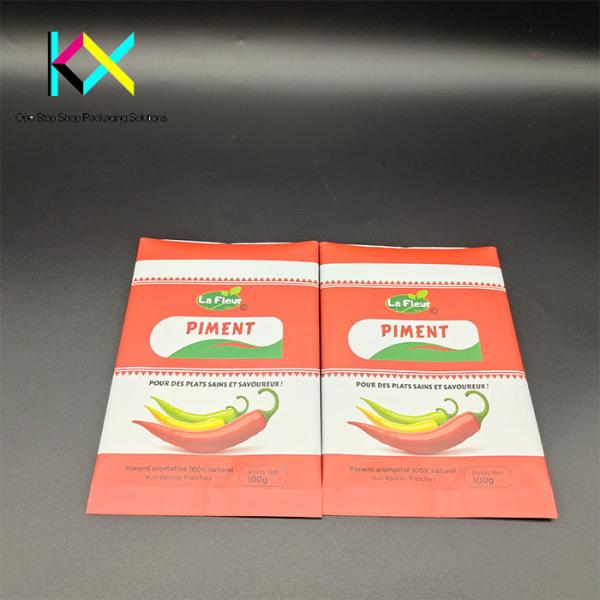 Matte Surface Recyclable Packaging Bags Back Seal Pouch BRC Certified
