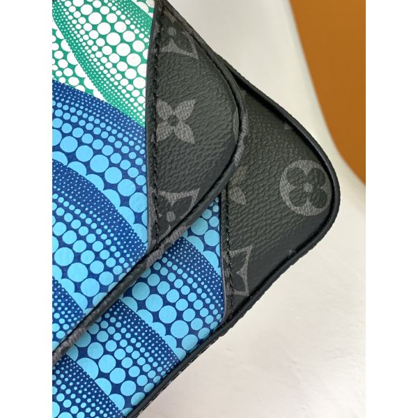 Сотрудничество 3WAY стиля улицы сумки M46358 Unisex заклеймленных людей вензеля трио LV x YK