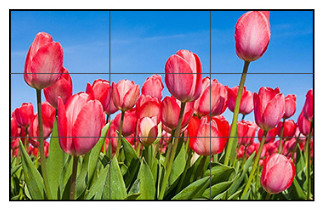 Conference Room 240W 1920x1080 LCD Video Wall Display