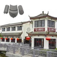 Authentic Chinese Traditional Clay Roof Tiles Pagoda Roof Materials
