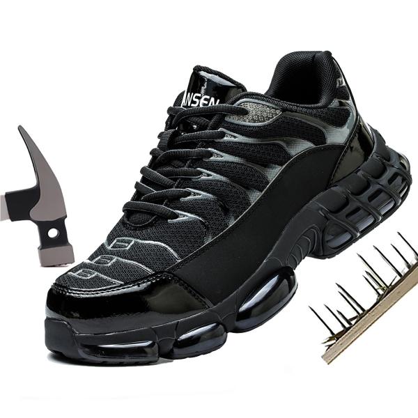 Lightweight EN-standard Construction Safety Shoes with Custom Logo Work Shoes