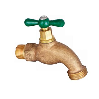 OEM torneira de água de bronze de bronze masculino de 1/2” para o jardim
