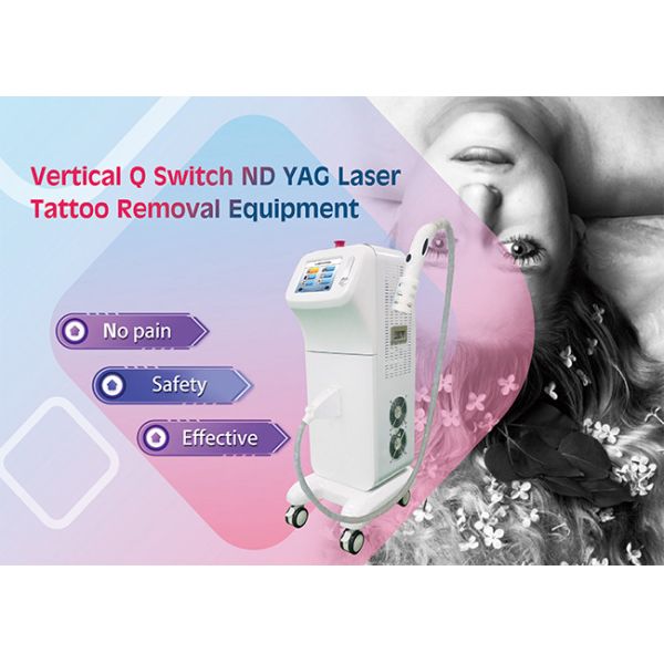 пикосекунда q 755nm 1320nm переключила машину удаления татуировки лазера ND YAG