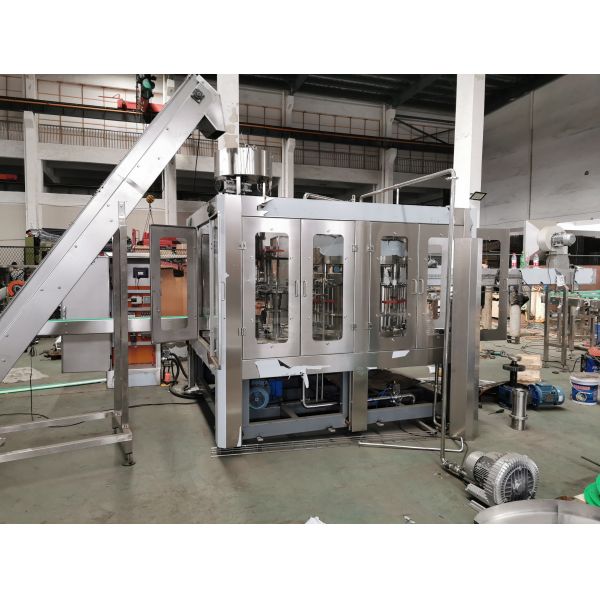 6000BPH Edible Oil Filling Machine For Oliver Sunflower Food Oil Production