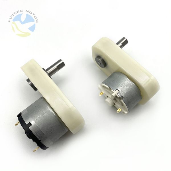 Custom Electric DC Gear Motor 12V 24V High Torque Low Rpm Motor With Worm Gearbox