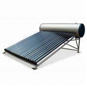 Domestic 100L 150L 200L 300 Liter Integrate High Pressure Heat Pipe Vacuum Tube Solar Water Heater with CE