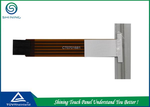 Transparent 7 Inch 5 Wire Resistive Touch Panel Screen For Self Serve Kiosks