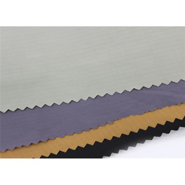 Matt 0.3CM Ripstop 75GSM Breathable Nylon Fabric