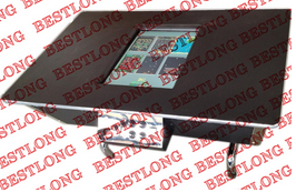 Black 19Inch Screen Arcade Game Machines With Stainless Steel Legs