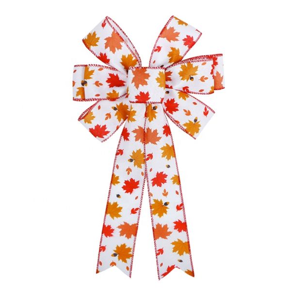MSD Handmade Valentines Gift Wrap Ribbon Bows in Like picture or Customized Pattern