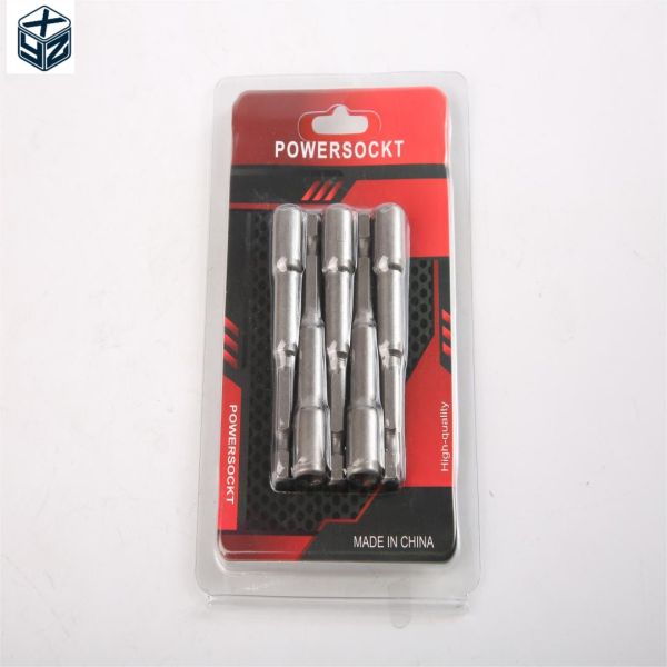 7mm*65mm*5PC Strong Magnetic Nut Driver Set with Clear  Marks CRV Material