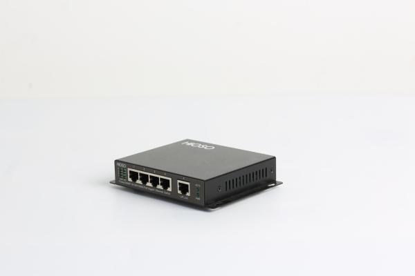 4 1000M Poe Ports 1 1000M RJ45 Uplink Port DC48V 5 Port 10 Gigabit Switch