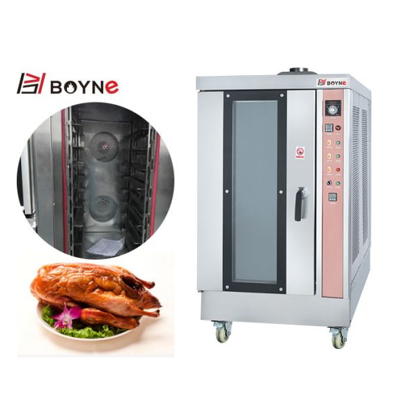 Печь конвекции газа подносов высокой температуры 10 печи горячего воздуха нержавеющей стали роторная